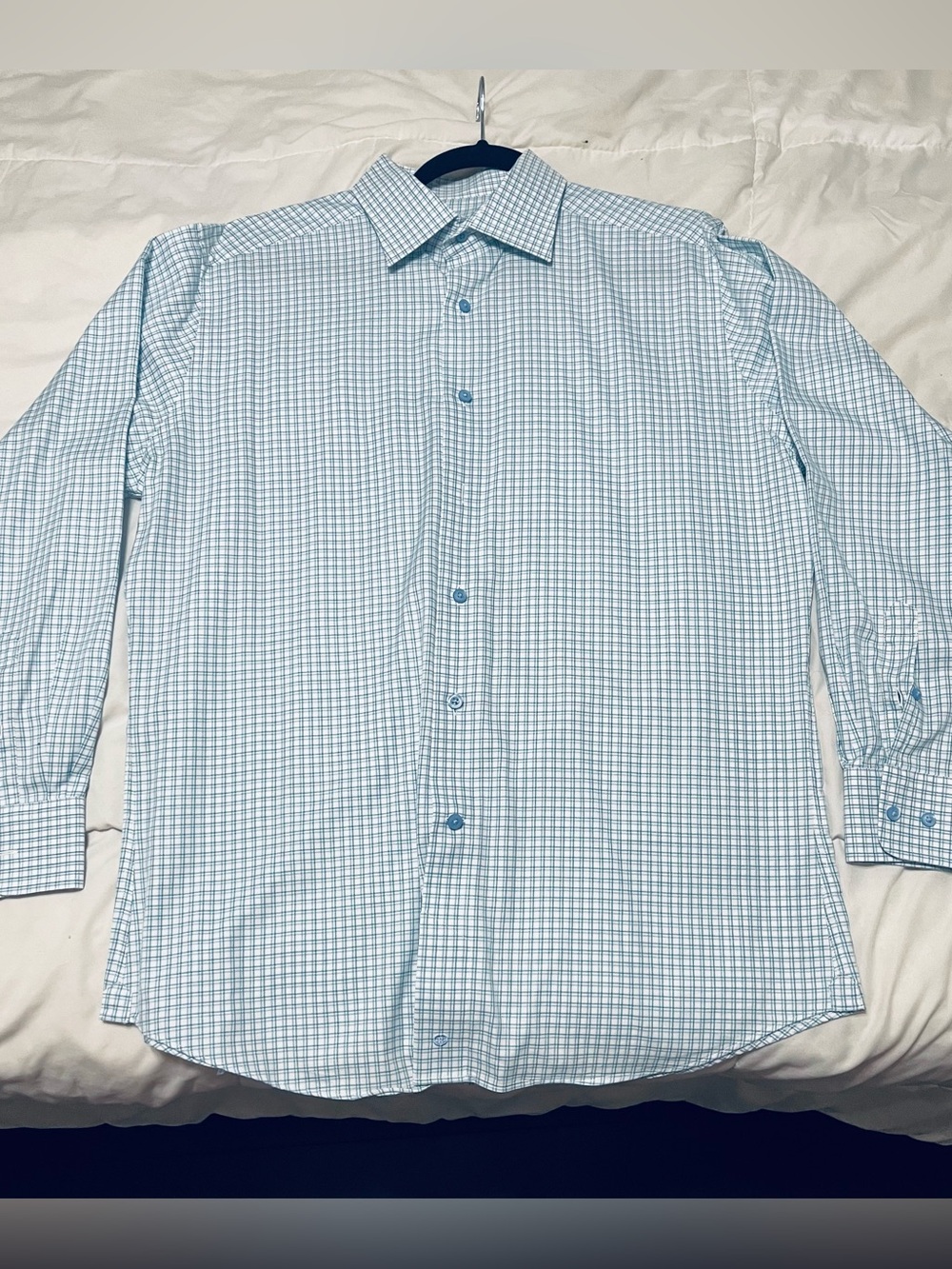 David Donahue Men’s Button Down Dress Shirt